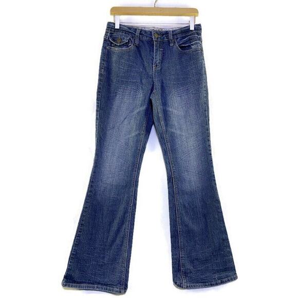 Gitano Blue Jeans Women's Size 10 Bootcut With Embellished Back Pockets - Picture 9 of 9